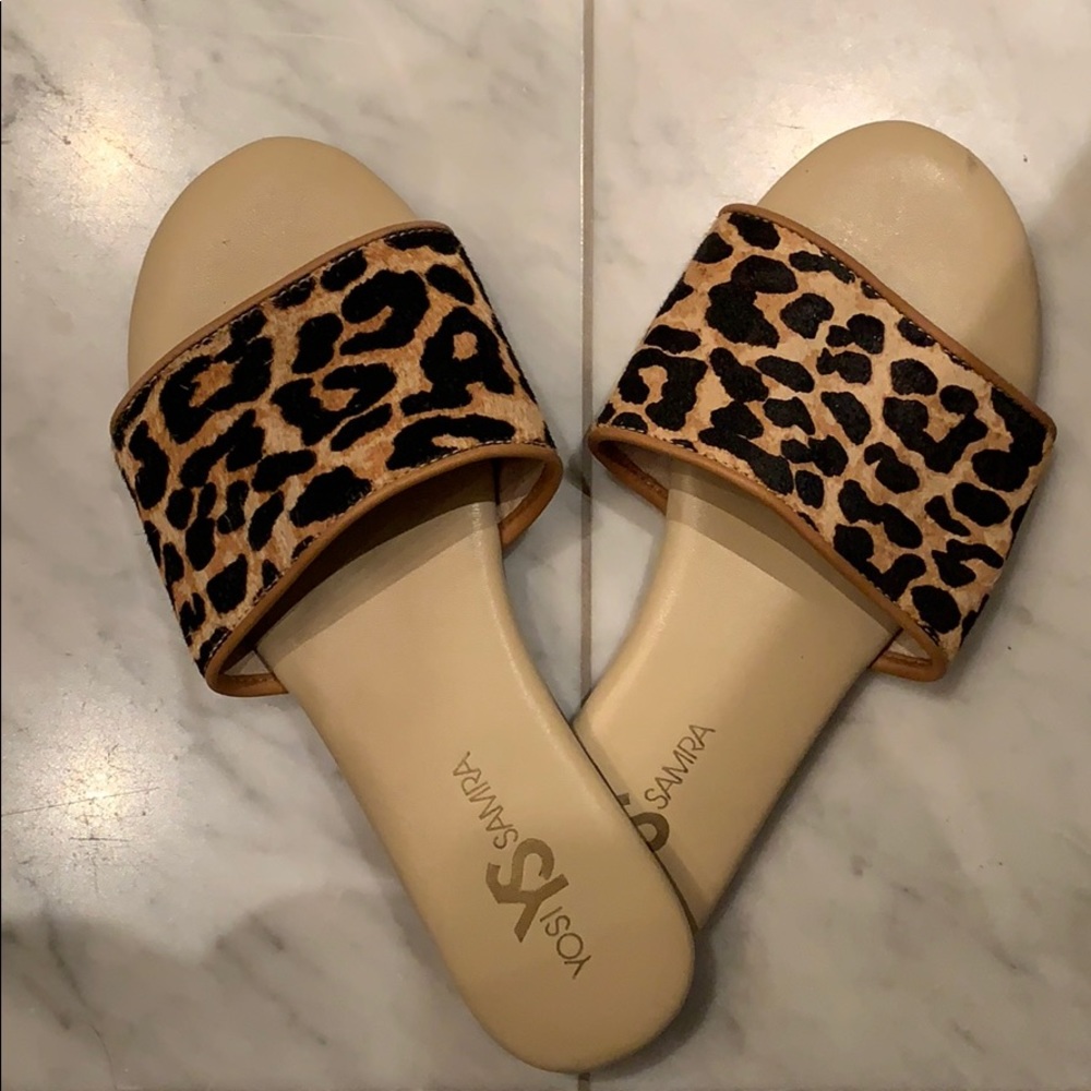 Adorable leopard slides